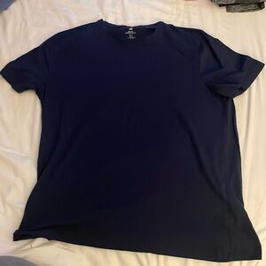 H&M dark blue t shirt